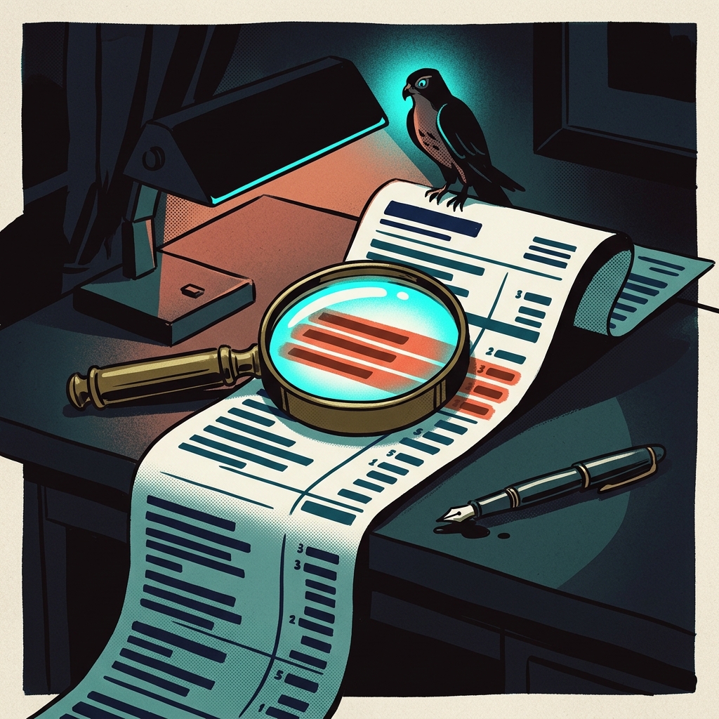 Bill Hawk agent illustration