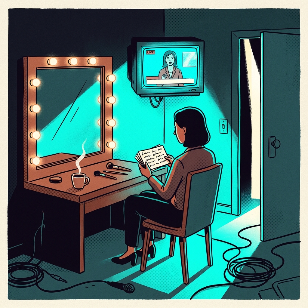 Green Room agent illustration